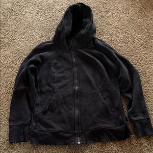 Lululemon Scuba full-zip hoodie - black - size 18